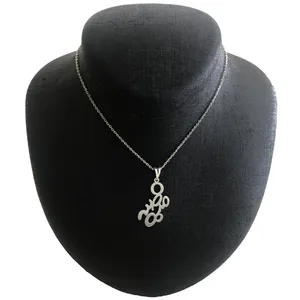 گردنبند نقره زنانه مدل مرضیه کد G-33