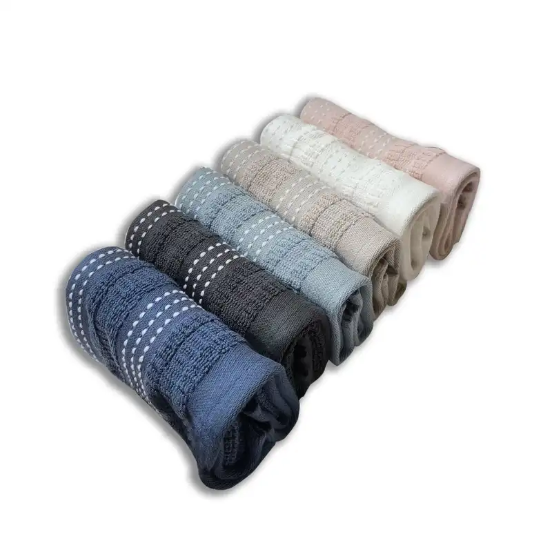 حوله دست و صورت خانه خواب اورنگ مدل آلین سایز 50×30 سانتی متر بسته 6 عددی