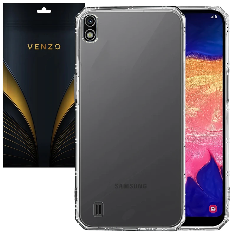 کاور ونزو مدل Crystal مناسب برای گوشی موبایل سامسونگ Galaxy A10