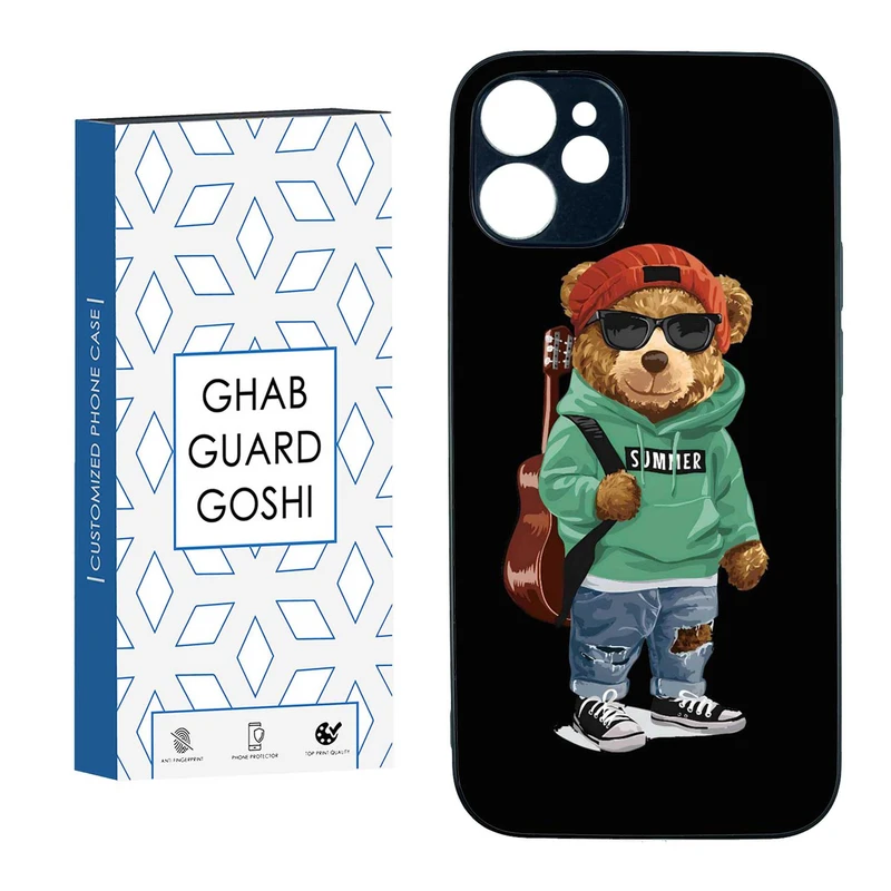 کاور قاب گارد گوشی طرح تدی کد TPU-041 مناسب برای گوشی موبایل اپل IPHONE 12 MINI