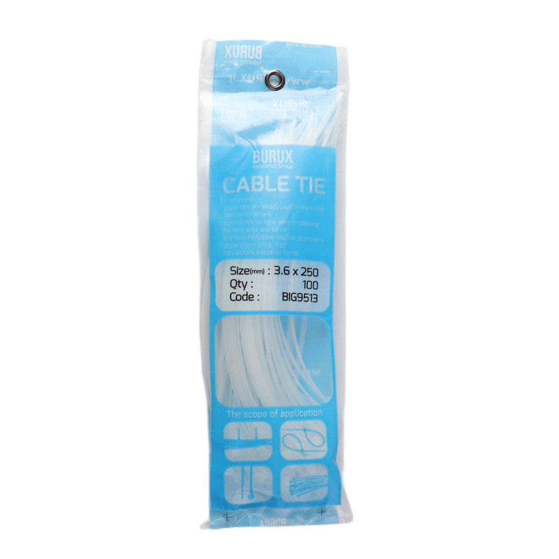 بست کمربندی بروکس مدل BIG9513 کد 25cm بسته 100 عددی بست کمربندی بروکس مدل BIG9513 کد 25cm بسته 100 عددی