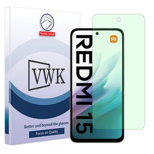 VWK Eye care model green light screen protector suitable for Xiaomi Redmi 15 4G Mobile phone