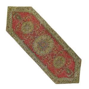 رانر رومیزی ترمه مدل نسترن کد AF510