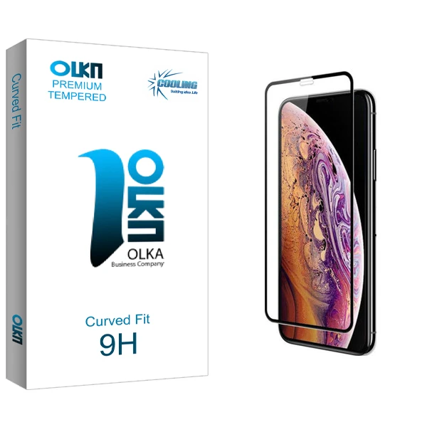 محافظ صفحه نمایش کولینگ مدل Olka glass مناسب برای گوشی موبایل اپل iPhone Xs/X