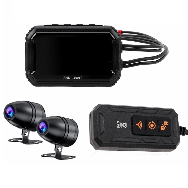 دوربین موتور سیکلت مدل 2 لنز کد M5B-WiFi همراه با GPS