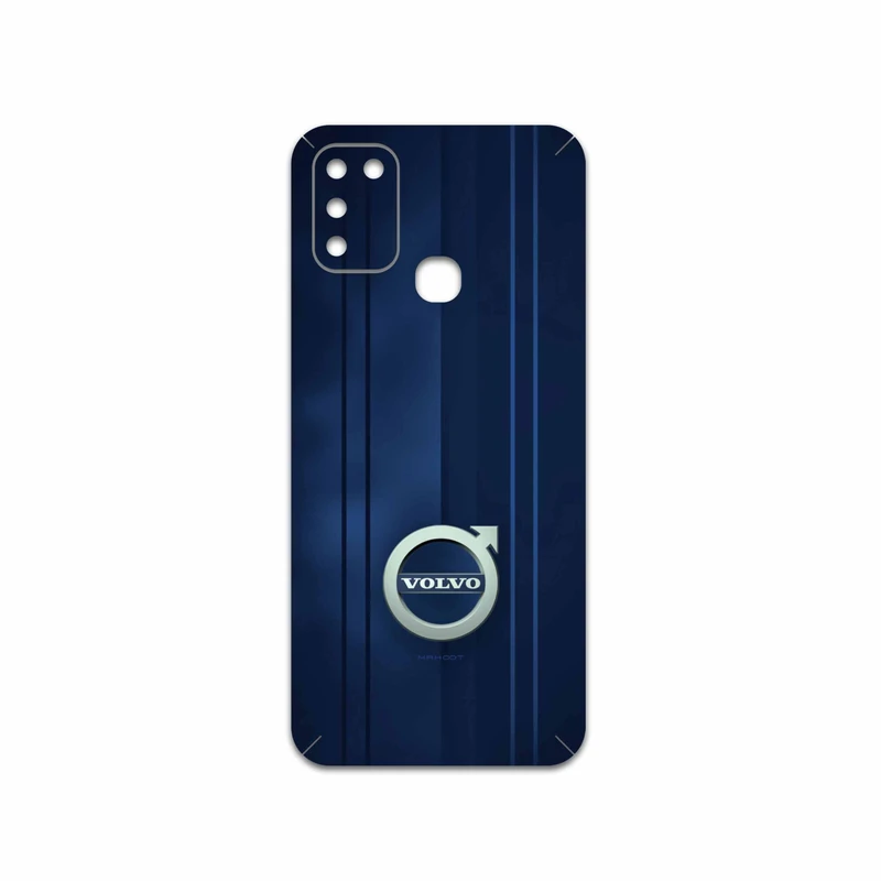 برچسب پوششی ماهوت مدل Volvo مناسب برای گوشی موبایل اینفینیکس Hot 10 Play