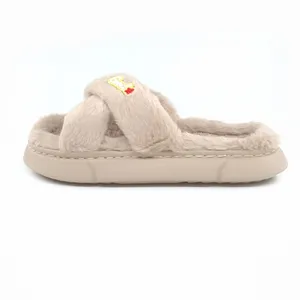 دمپایی زنانه مدل پولیشی ضربدری گوود