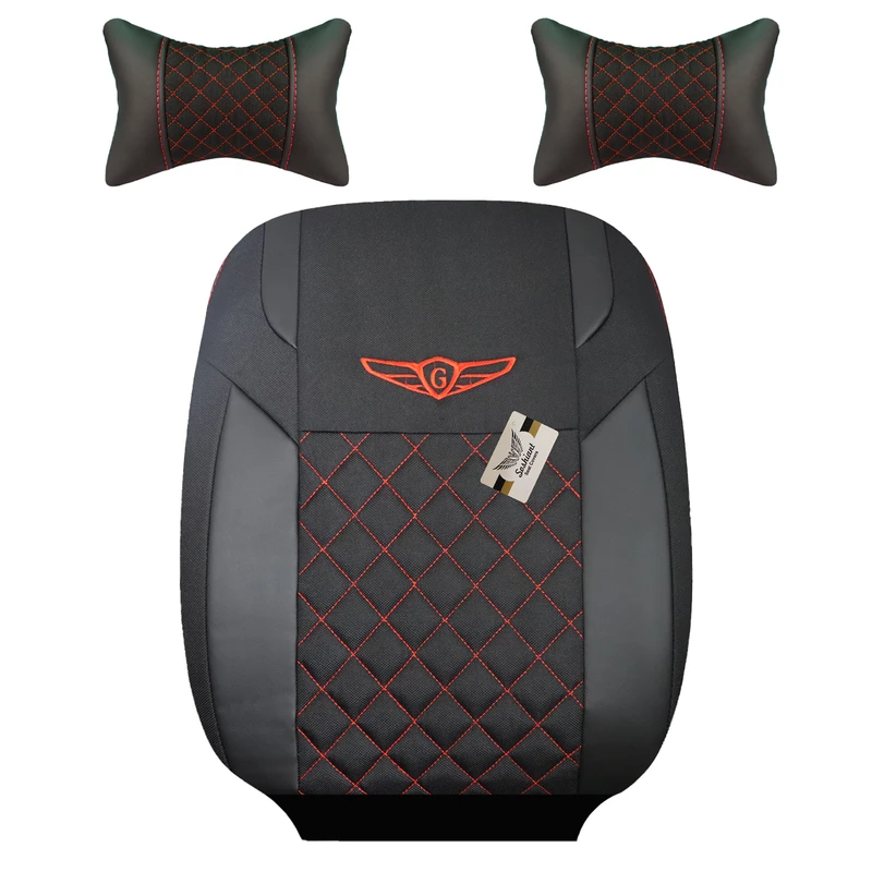 روکش صندلی خودرو سوشیانت مدل G مناسب برای ساینا به همراه پشت گردنی