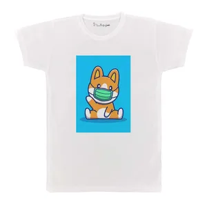 تی شرت بچگانه پرمانه طرح حیوانات بامزه کد pmt.5960