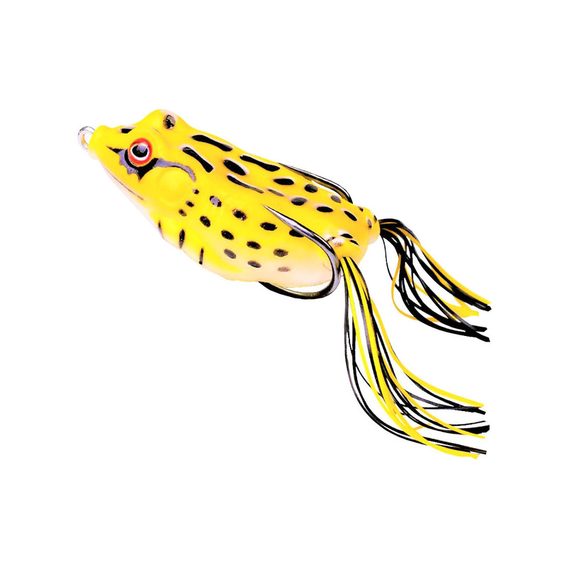 طعمه ماهیگیری مدل قورباغه ژله ای دم ریشی کد FOL-20