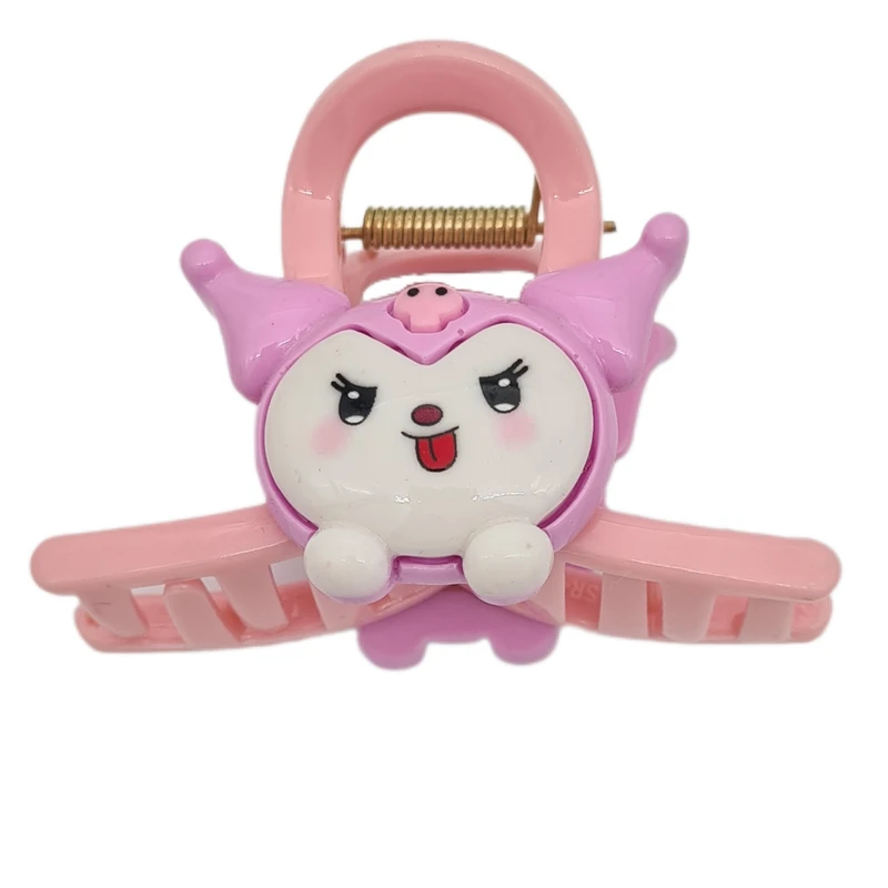 کلیپس مو دخترانه مدل عروسکی کرومی کد brg 564