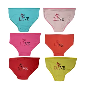 شورت زنانه مدل چاپ دار بسته 6 عددی