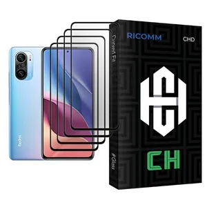 Ricomm CH Glass MIX004 Screen Protector For Xiaomi Redmi K40 Pro Pack Of 4