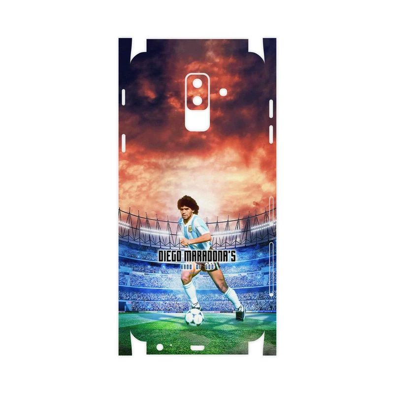 برچسب پوششی ماهوت مدل Diego Maradona-FullSkin مناسب برای گوشی موبایل سامسونگ Galaxy A6 Plus 2018
