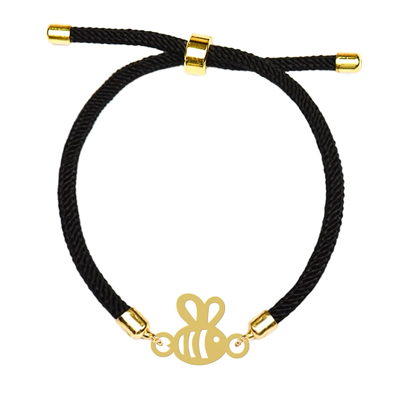 دستبند زنانه هایکا مدل زنبور عسل کد d.ha392