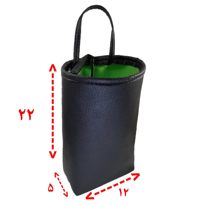 جای دستمال کاغذی مدل پرشیا به همراه سطل زباله