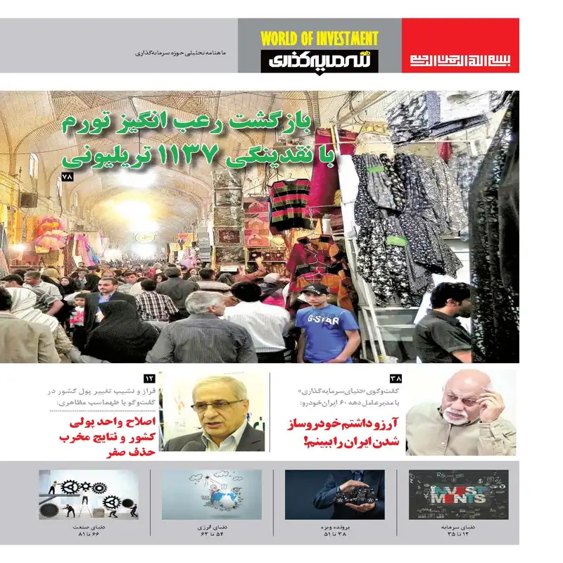 ماهنامه دنیای سرمایه گذاری شماره 8
