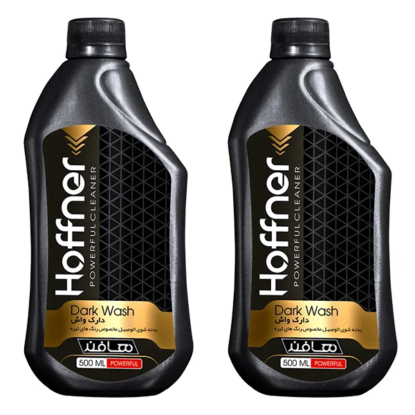 شامپو بدنه دارک واش هافنر کد 123 حجم نیم لیتر بسته 2 عددی