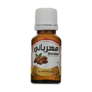روغن بادام شیرین مهربانی کد 01 حجم 18 میلی لیتر 