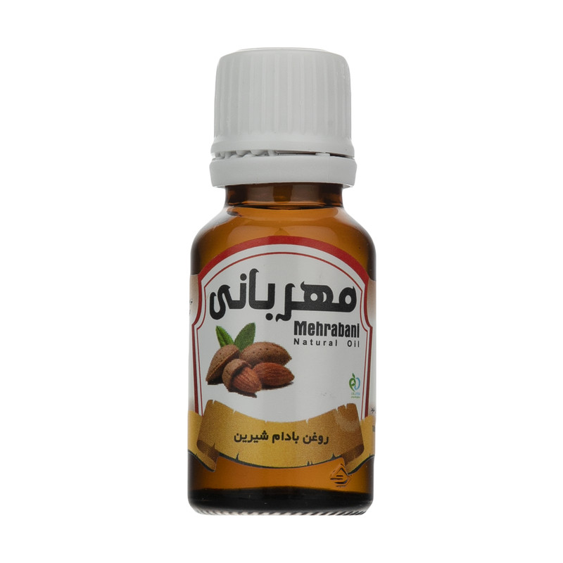 روغن بادام شیرین مهربانی کد 01 حجم 18 میلی لیتر