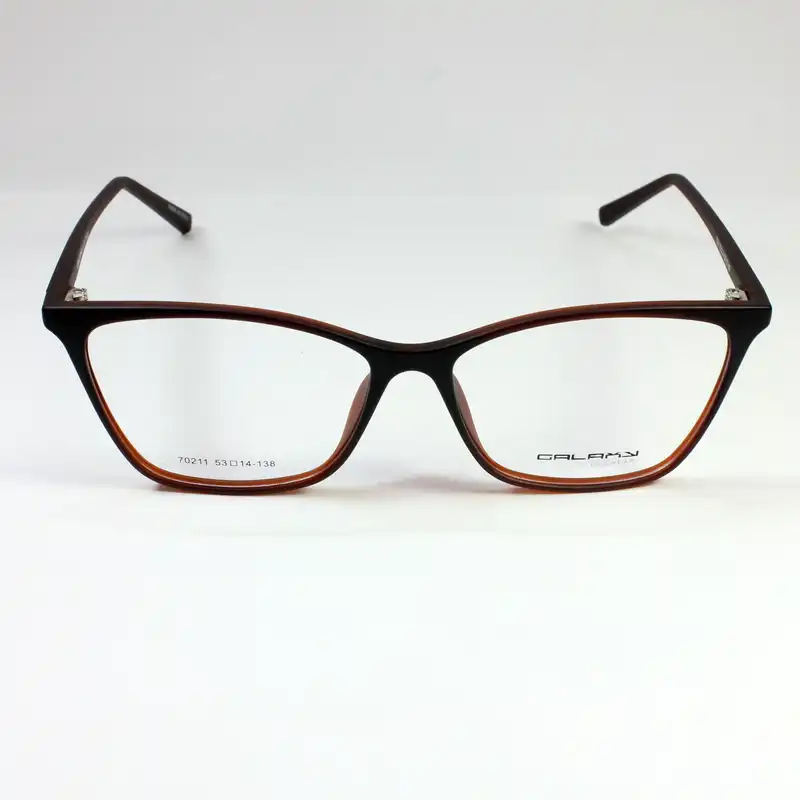 فریم عینک طبی گلکسی مدل 70211 به همراه کاور آفتابی