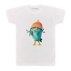 تی شرت بچگانه پرمانه طرح پرندگان خشمگین کد pmt.4441