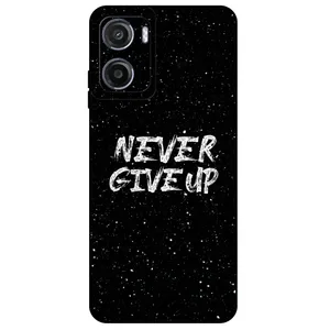 Megafone Never give up 1871 Cover For Motorola Moto E15