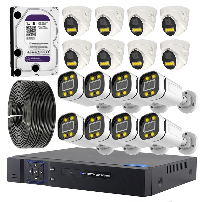 سیستم امنیتی نظارتی مدل  HD PACK 16 - AXESSLINK T088 