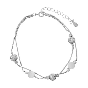 دستبند نقره زنانه گالری شمرون مدل BNG444S0