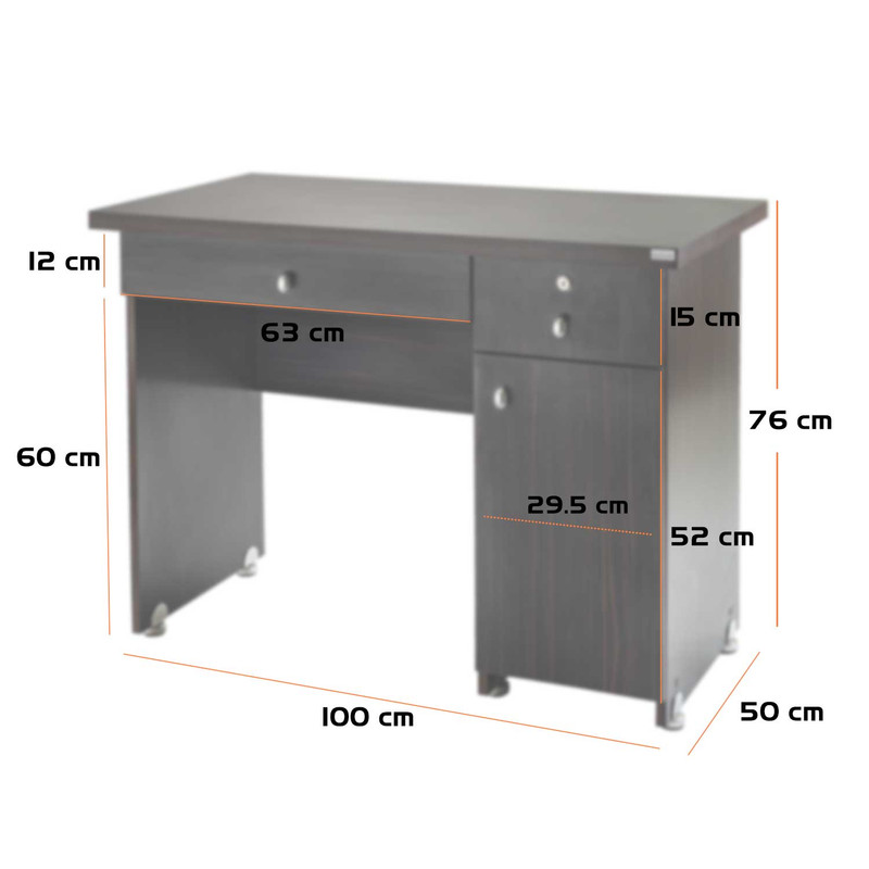 میز کارشناسی هیراد مدل P512-MDF میز کارشناسی هیراد مدل P512-MDF