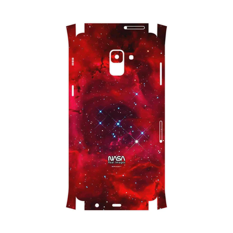برچسب پوششی ماهوت مدل Universe b NASA 10-FullSkin مناسب برای گوشی موبایل سامسونگ Galaxy A8 Plus 2018