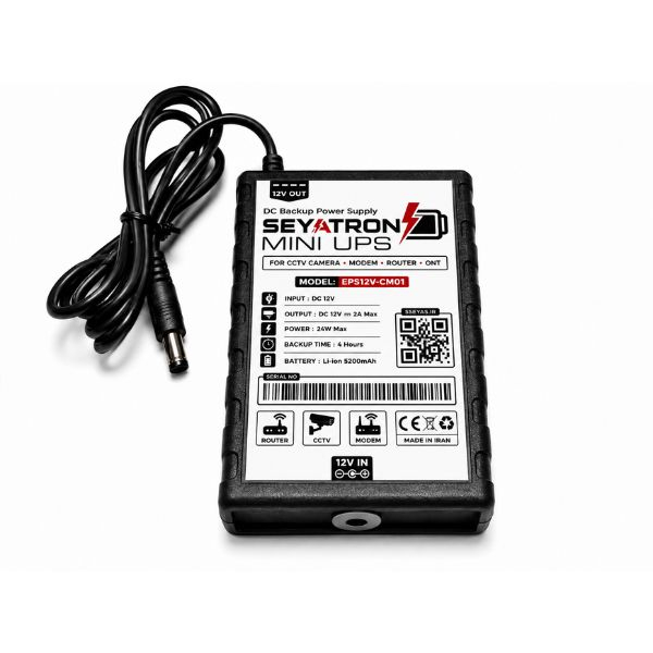 یو پی اس مدل SEYATRON MUPS1212P ظرفیت 24 ولت آمپر