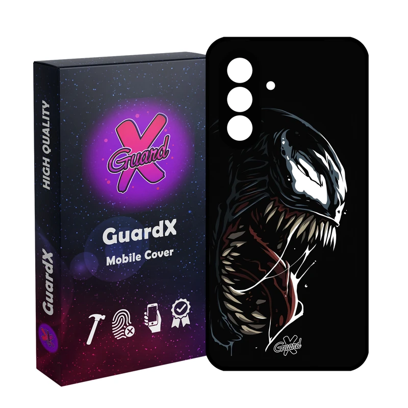 کاور گارد ایکس طرح ونوم مدل 10472 مناسب برای گوشی موبایل سامسونگ Galaxy S24 FE