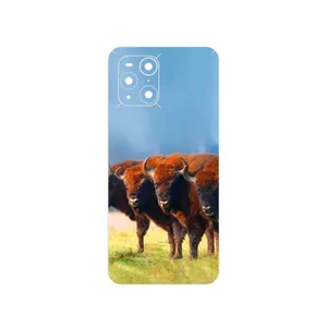 MAHOOT Buffalo Cover Sticker for Oppo Find X3 Pro