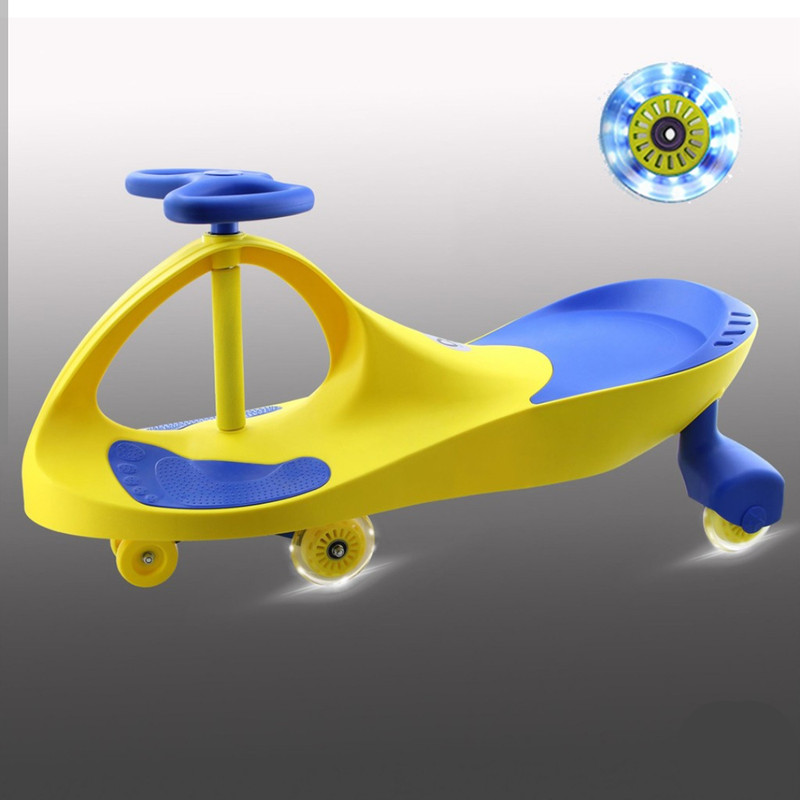 سه چرخه کودک لوپ کار مدل چرخ ژله ای ال ای دی دار