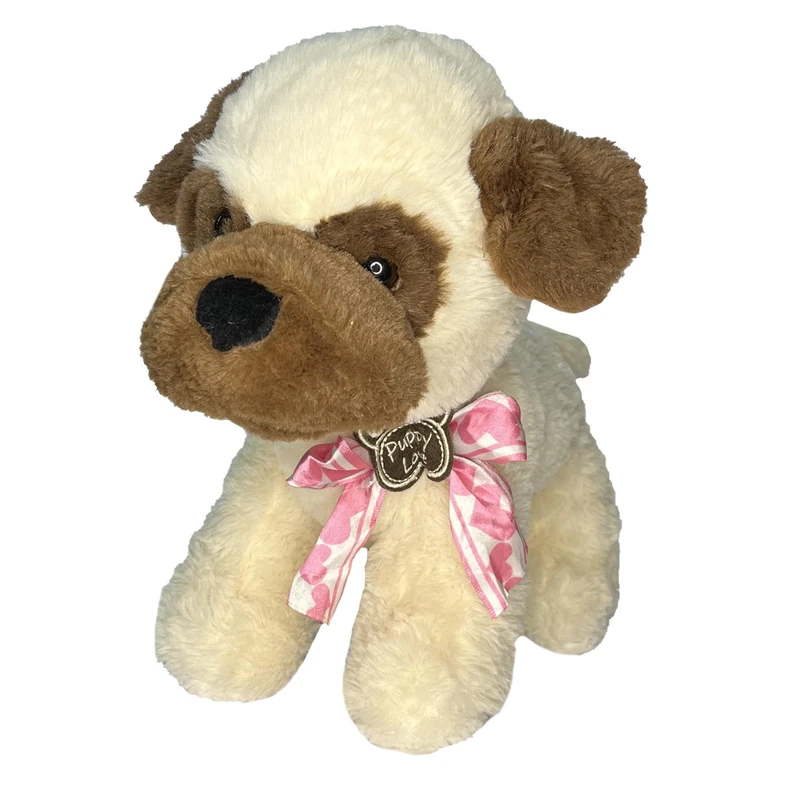 عروسک طرح سگ پاپی مدل Puppy Love Dog کد SZ11/974 طول 35 سانتی‌متر