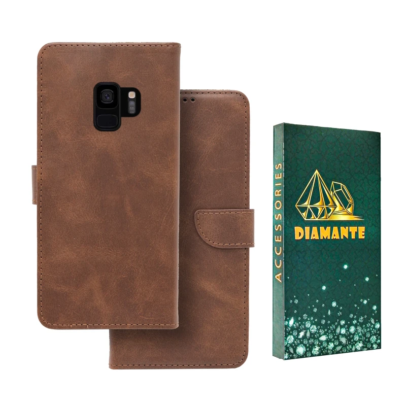کیف کلاسوری دیامانته مدل Bors Gn مناسب برای گوشی موبایل سامسونگ Galaxy S9 