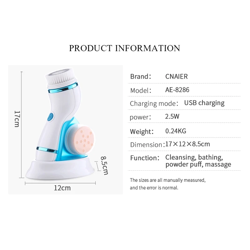 عکس شماره 14 : برس پاک-سازی سینیئر مدل ae-8286b