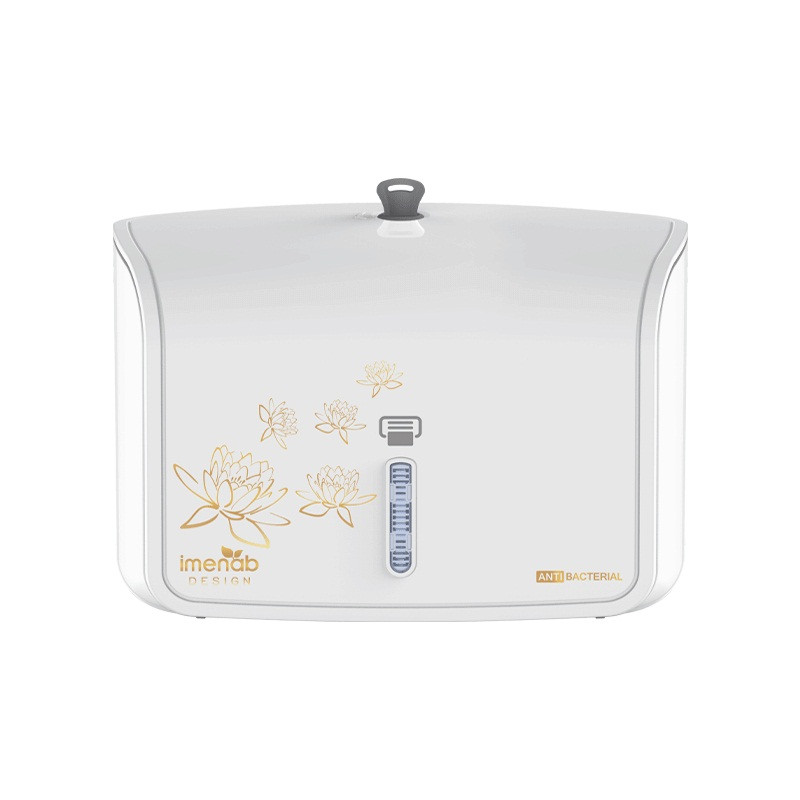 پایه رول دستمال کاغذی ایمن آب مدل ورونا نیلوفر