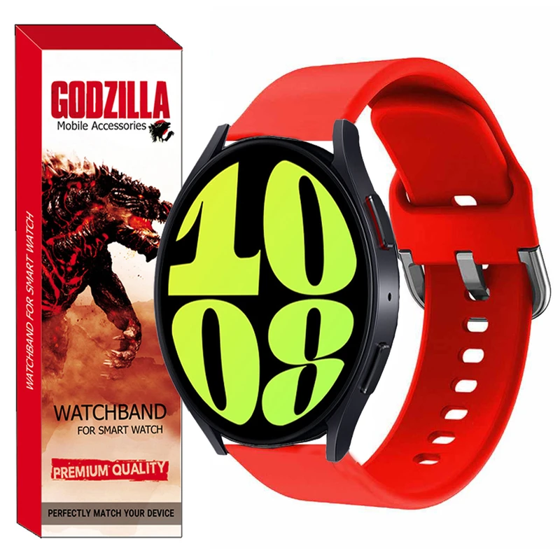 بند گودزیلا مدل Silicon-SQ مناسب برای ساعت هوشمند سامسونگ  Galaxy Watch6 40mm