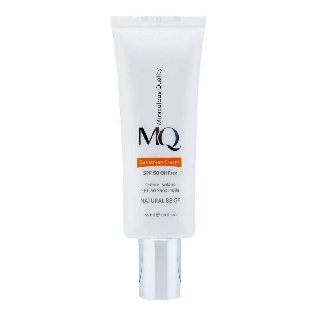 کرم ضدآفتاب رنگی ام کیو مدل NATURAL BEIGE، حجم 55 میلی‌لیتر