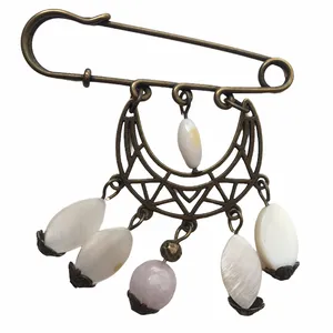 سنجاق سینه زنانه مدل شاملو