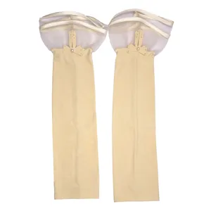 ساق دست زنانه مدل ریون کریستال کد S-124 رنگ کرم