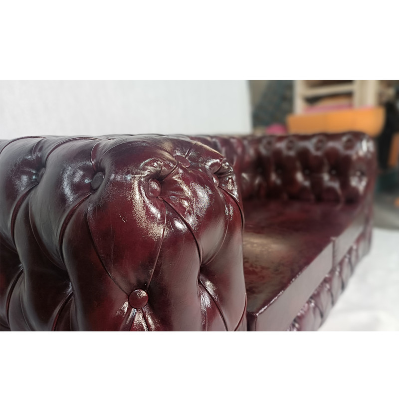 مبل اداری چهار نفره پارسین مدل چستر تمام لمسه