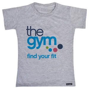 تی شرت آستین کوتاه دخترانه 27 مدل The Gym کد MH1495