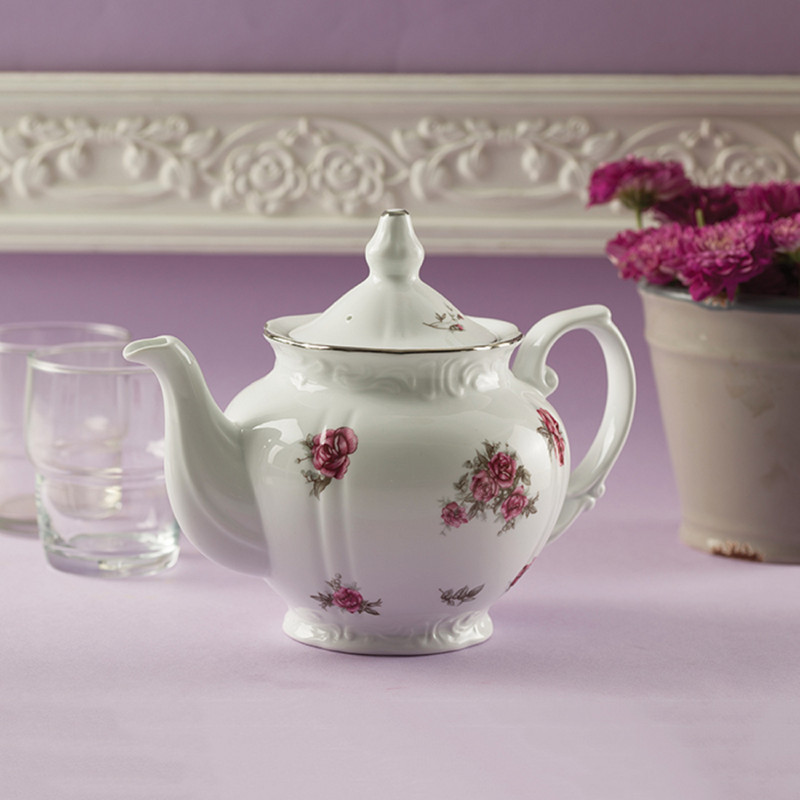 قوری چینی زرین ایران مدل aran-4tark-s درجه عالی