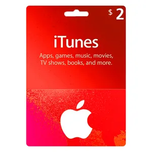  گیفت کارت 2 دلاری آیتونز مدل ITU002
