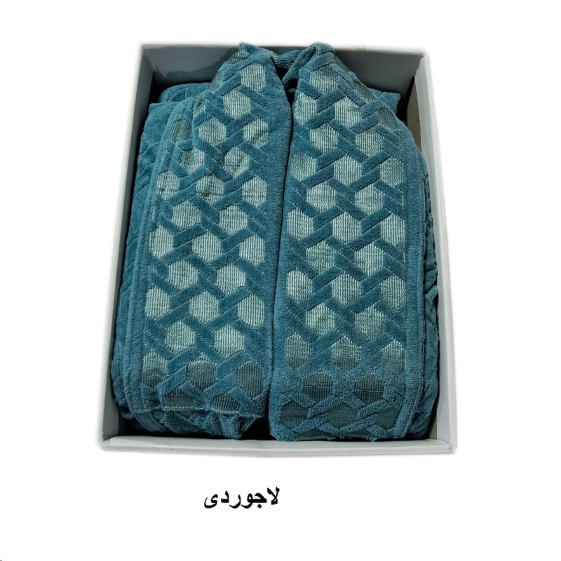حوله پالتویی آلامع طرح کریستال  کد 7070 سایز 125