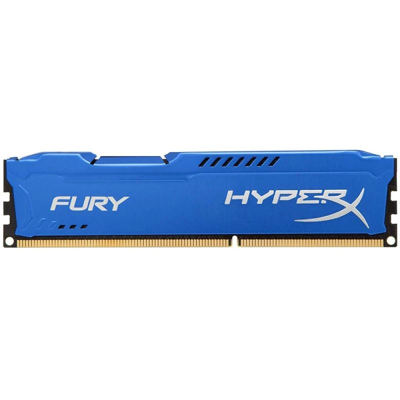 رم دسکتاپ ddr3 تک کاناله 1866 مگاهرتز cl10 کینگستون مدل hyperx fury.black board ظرفیت 8 گیگابایت