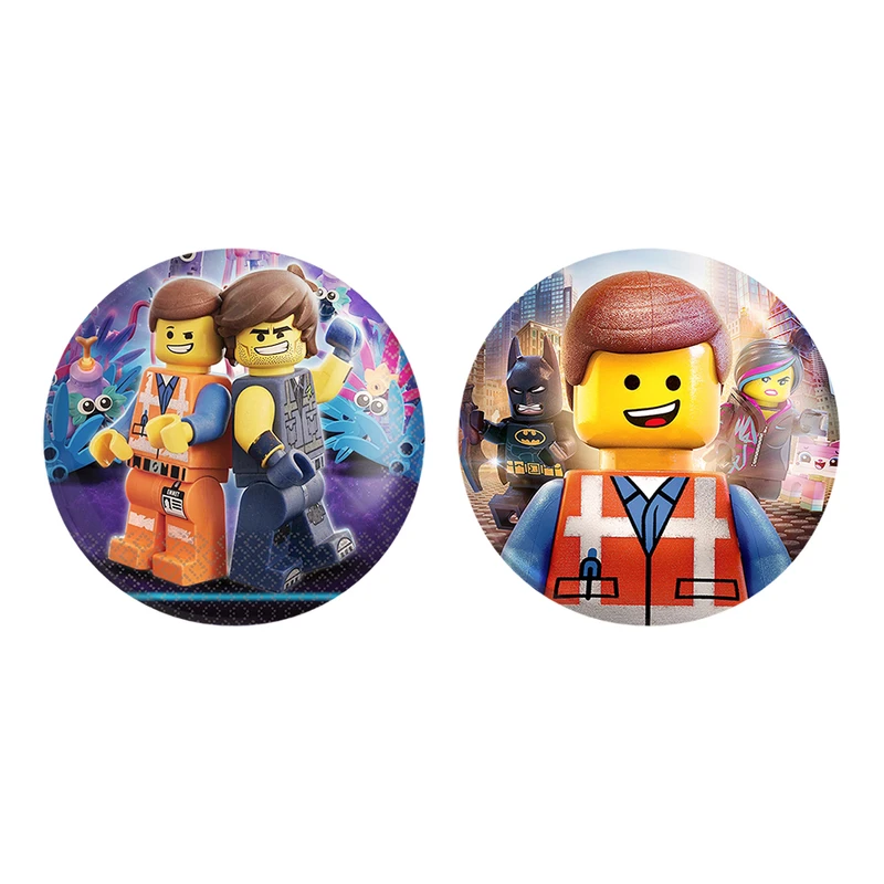 مگنت خندالو طرح LEGO کد 37623763 مجموعه 2 عددی